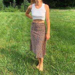 J.Crew Midi Slip Skirt